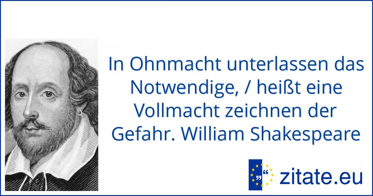 William Shakespeare Zitate Eu