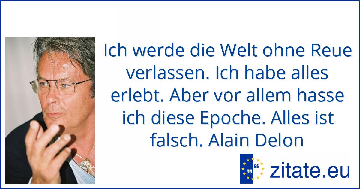 Alain Delon Zitate Eu