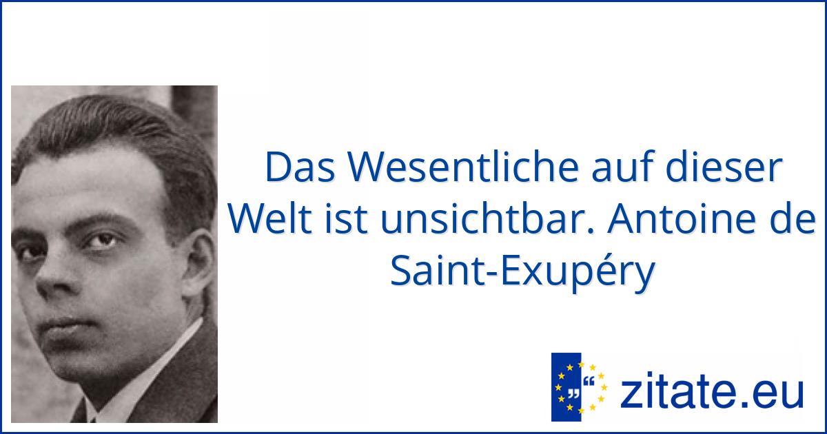 Antoine de SaintExupéry zitate.eu