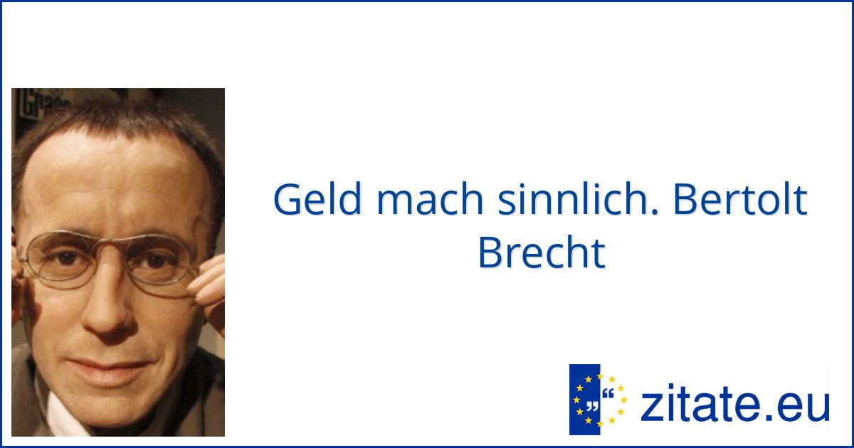 Bertolt Brecht | zitate.eu