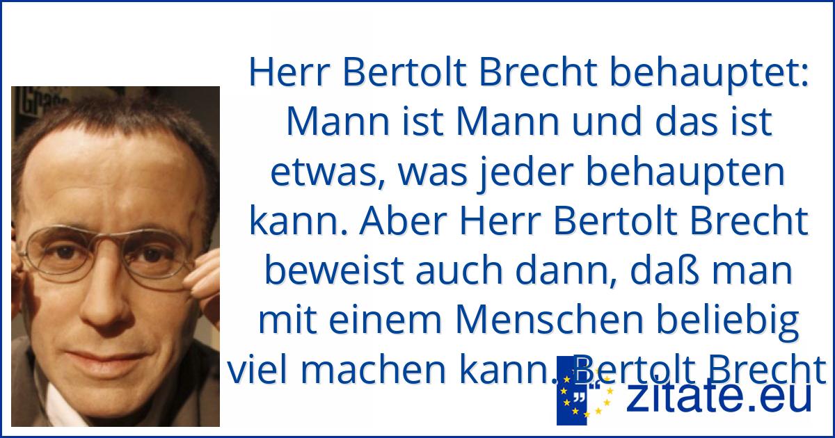 Bertolt Brecht | zitate.eu