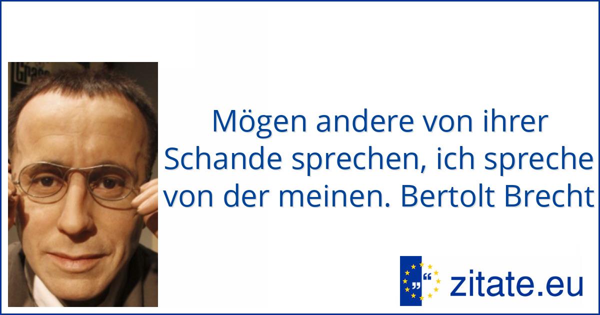 Bertolt Brecht | zitate.eu