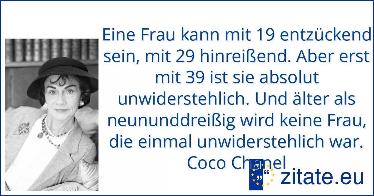 Coco Chanel Zitate Eu