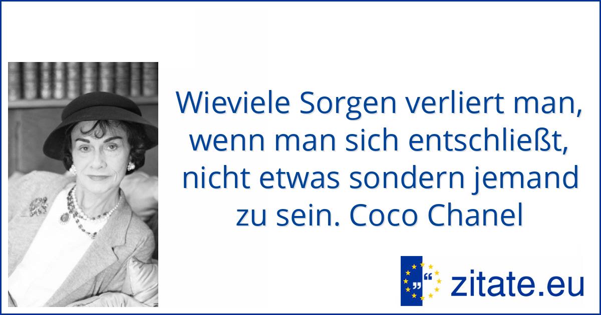 Coco Chanel Zitate Eu