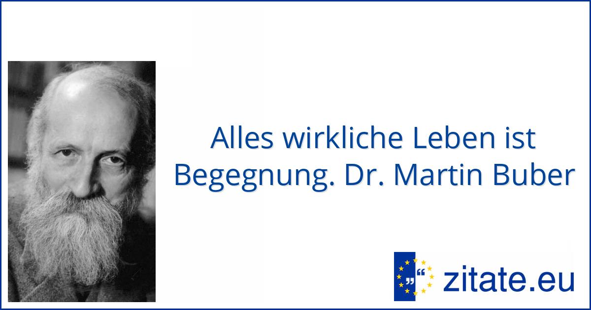 Dr Martin Buber Zitate Eu