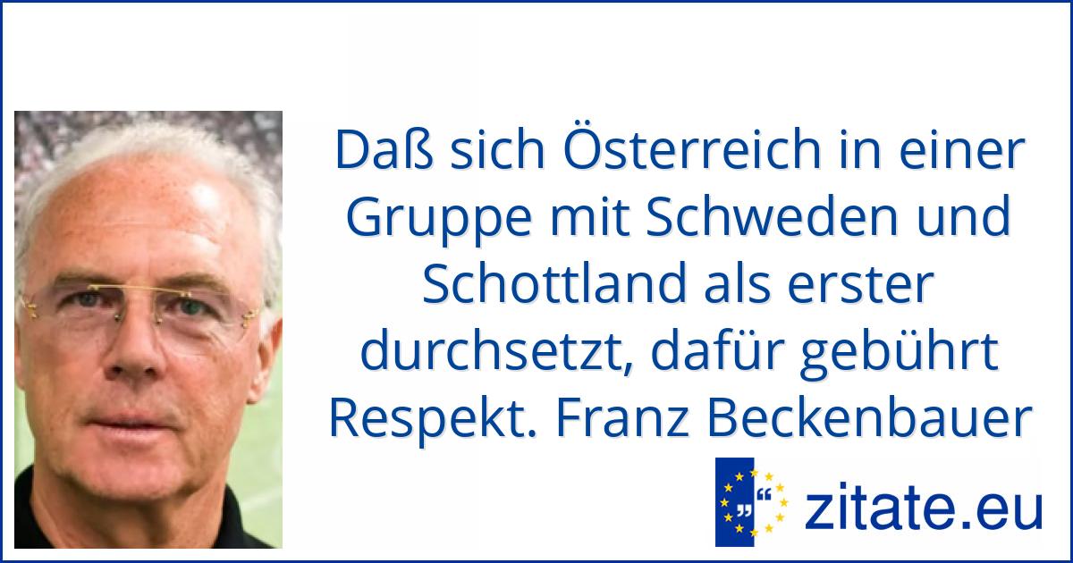 Franz Beckenbauer | Zitate.eu