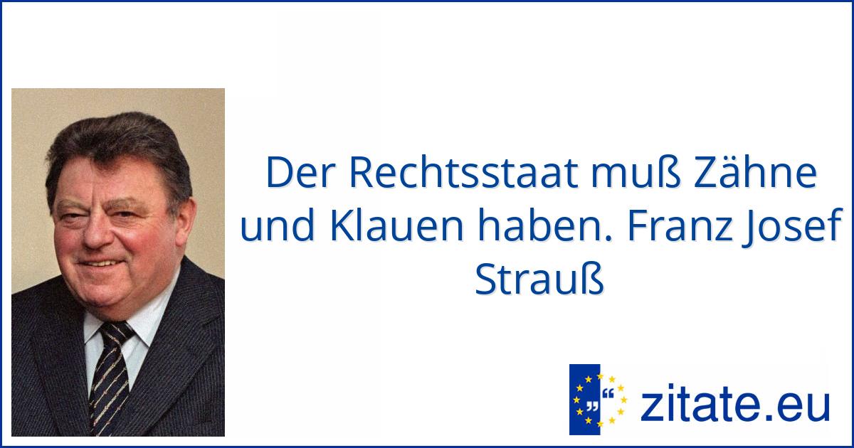 Franz Josef Strauß | zitate.eu