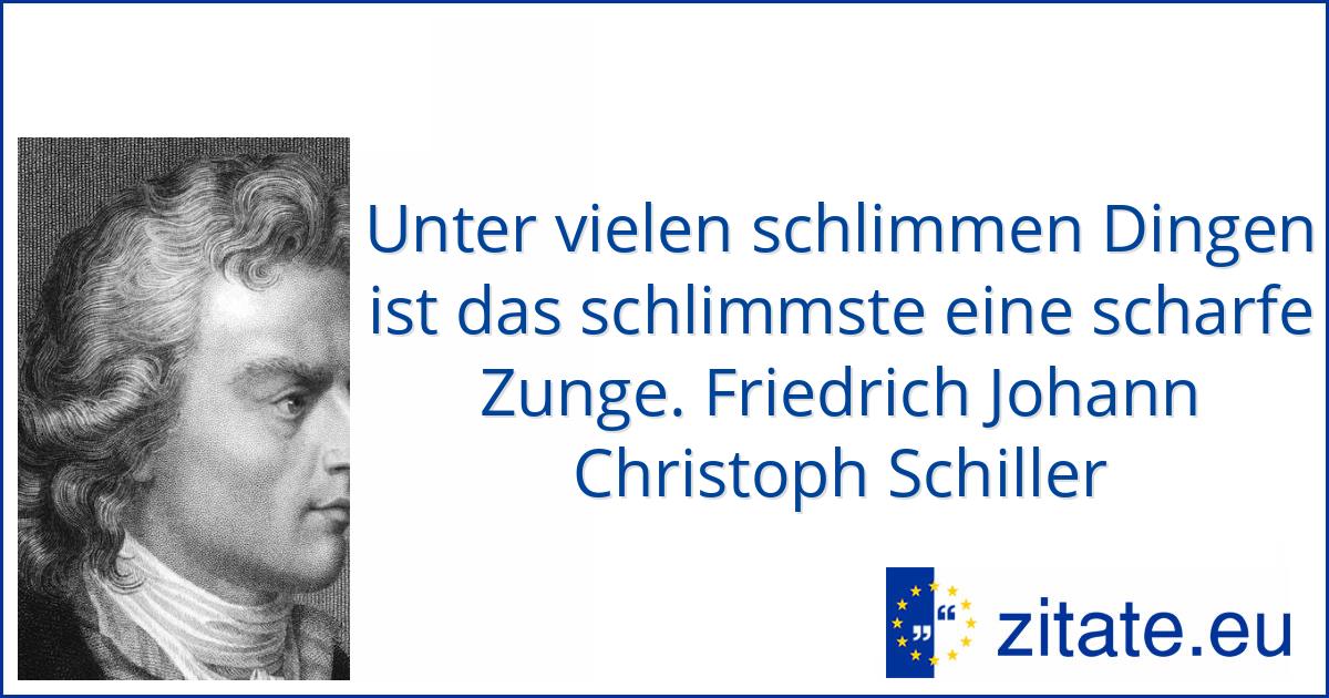 Friedrich Johann Christoph Schiller zitate.eu