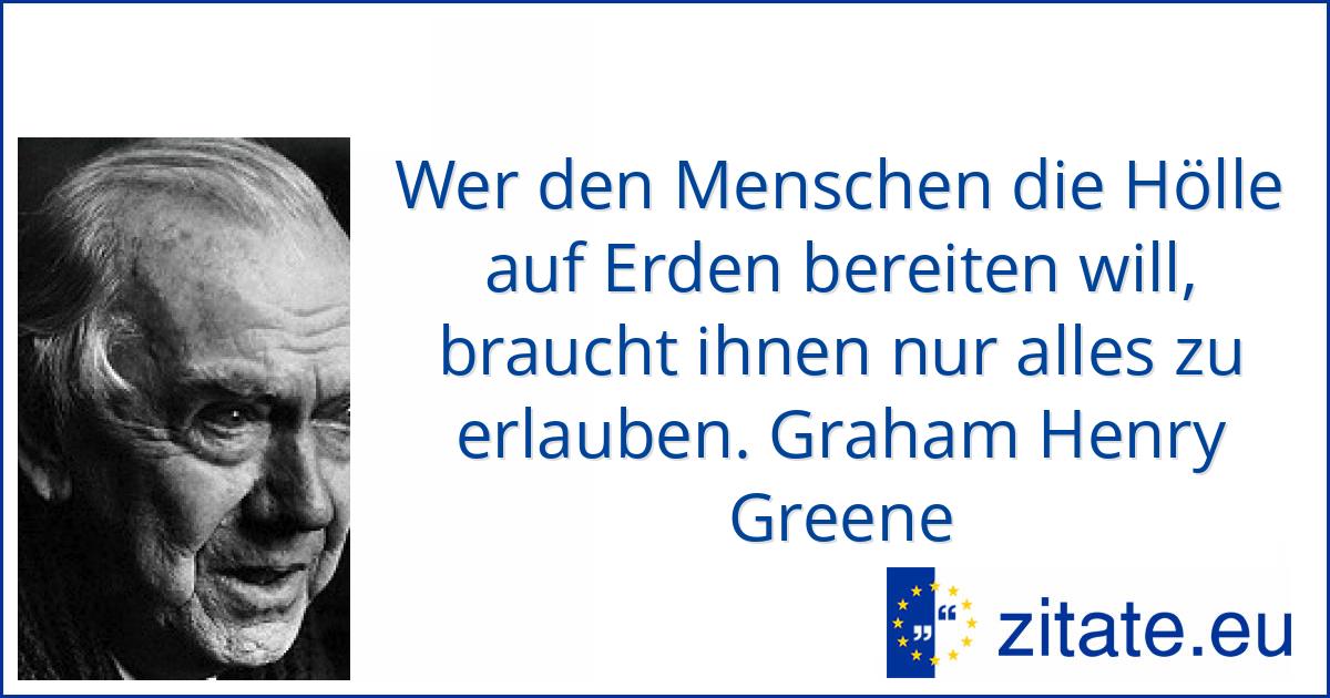 Graham Henry Greene Zitate Eu