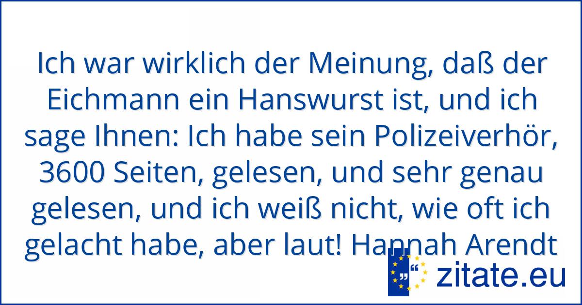 Hannah Arendt | Zitate.eu