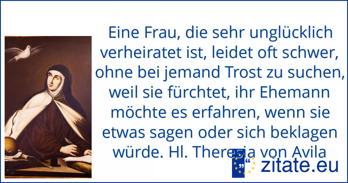 Hl. Theresia von Avila | zitate.eu