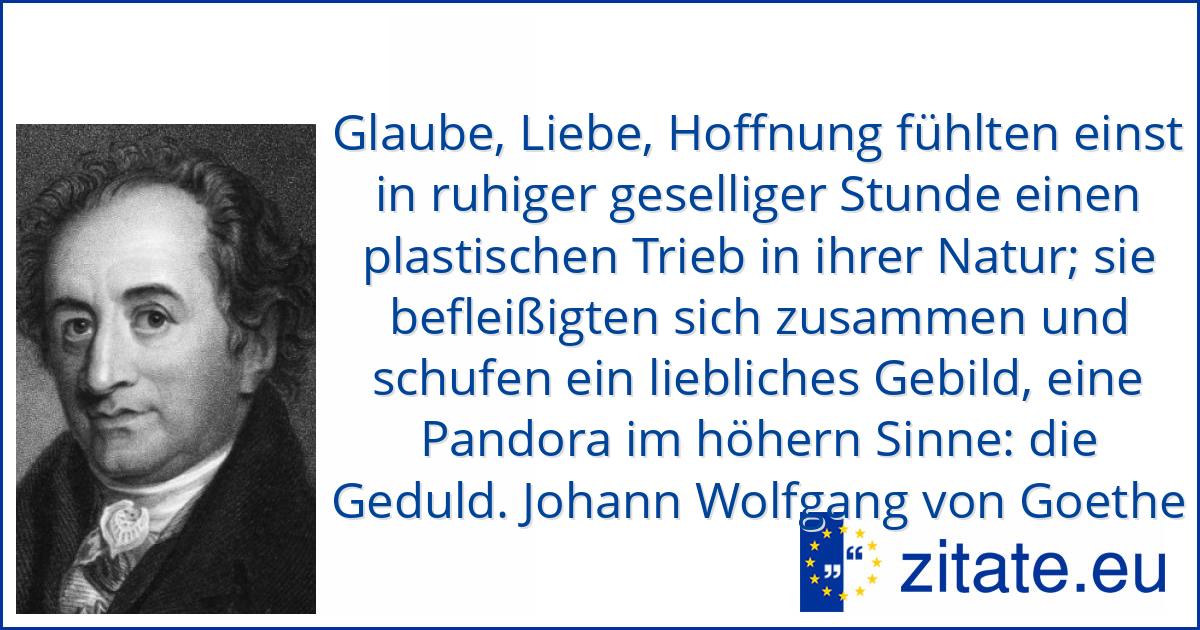 Johann Wolfgang Von Goethe Zitate Eu