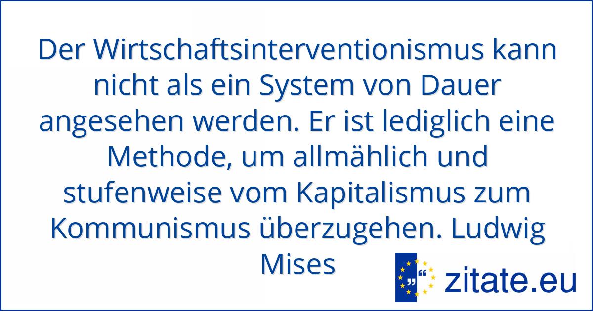 Ludwig Mises Zitate Eu