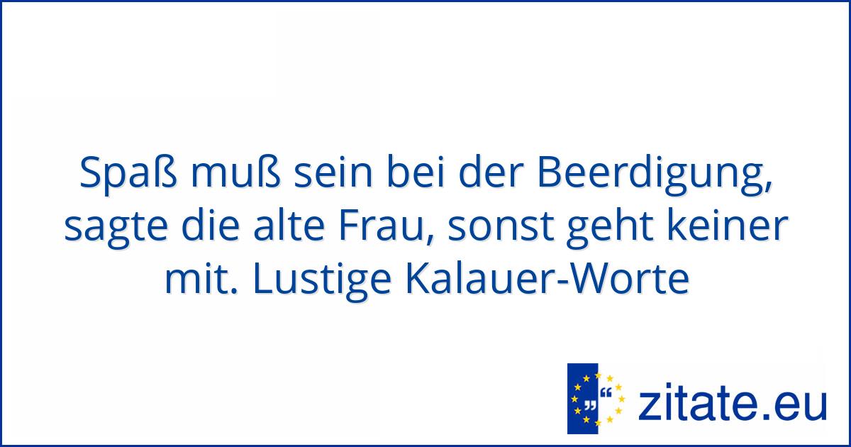 Lustige Kalauer Worte Zitate Eu