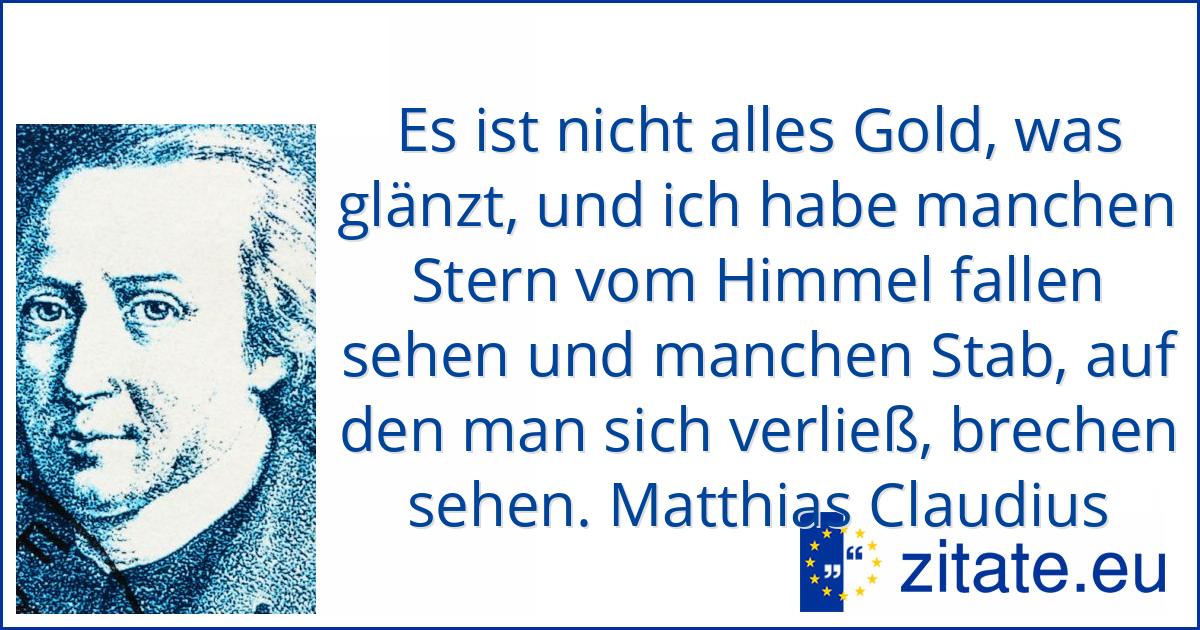 Matthias Claudius zitate.eu