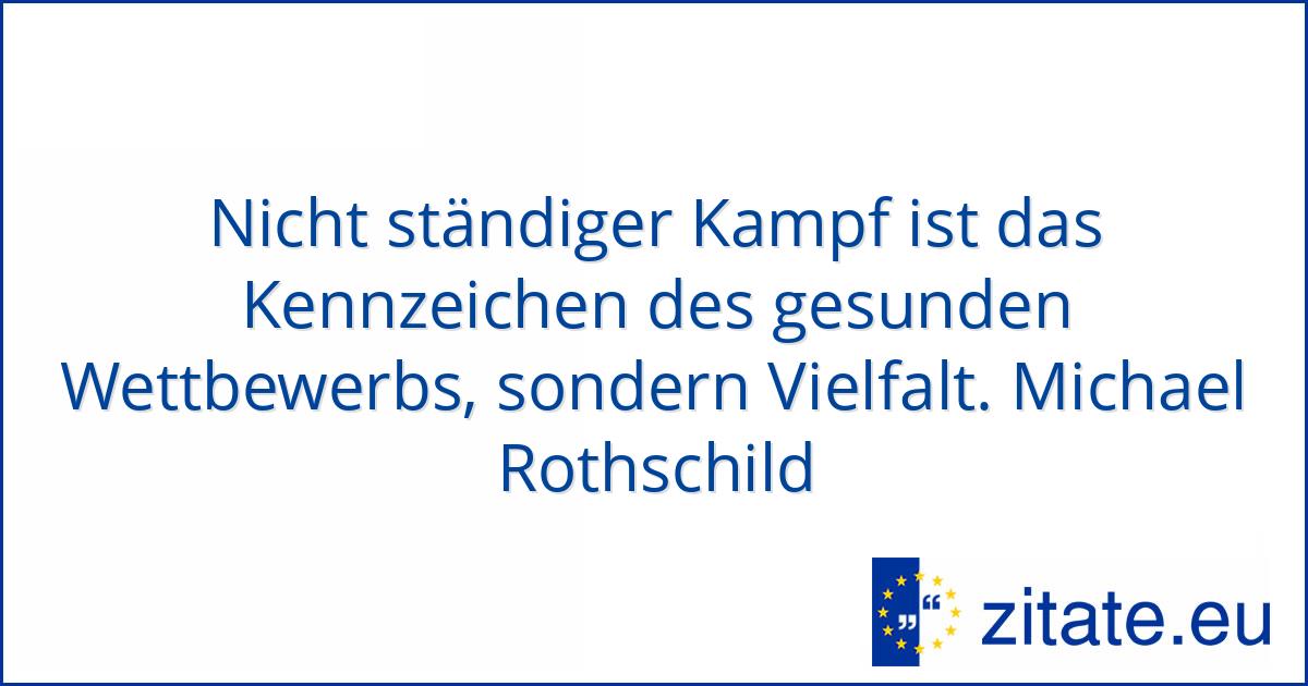 Michael Rothschild Zitate Eu