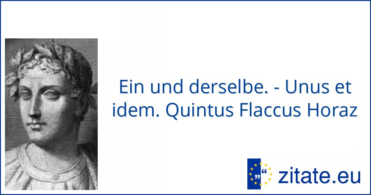 Berhmte Zitate Horaz