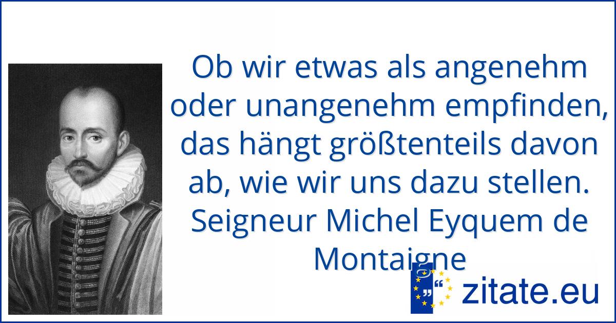 Seigneur Michel Eyquem de Montaigne | zitate.eu