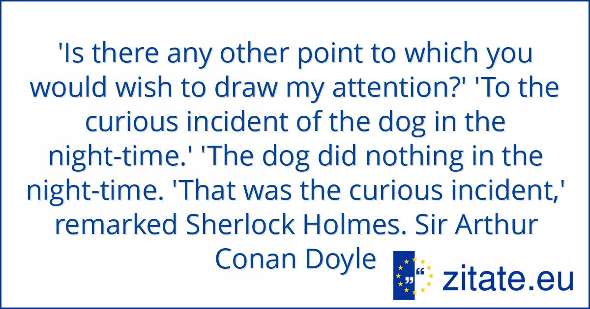 Sir Arthur Conan Doyle Zitate Eu