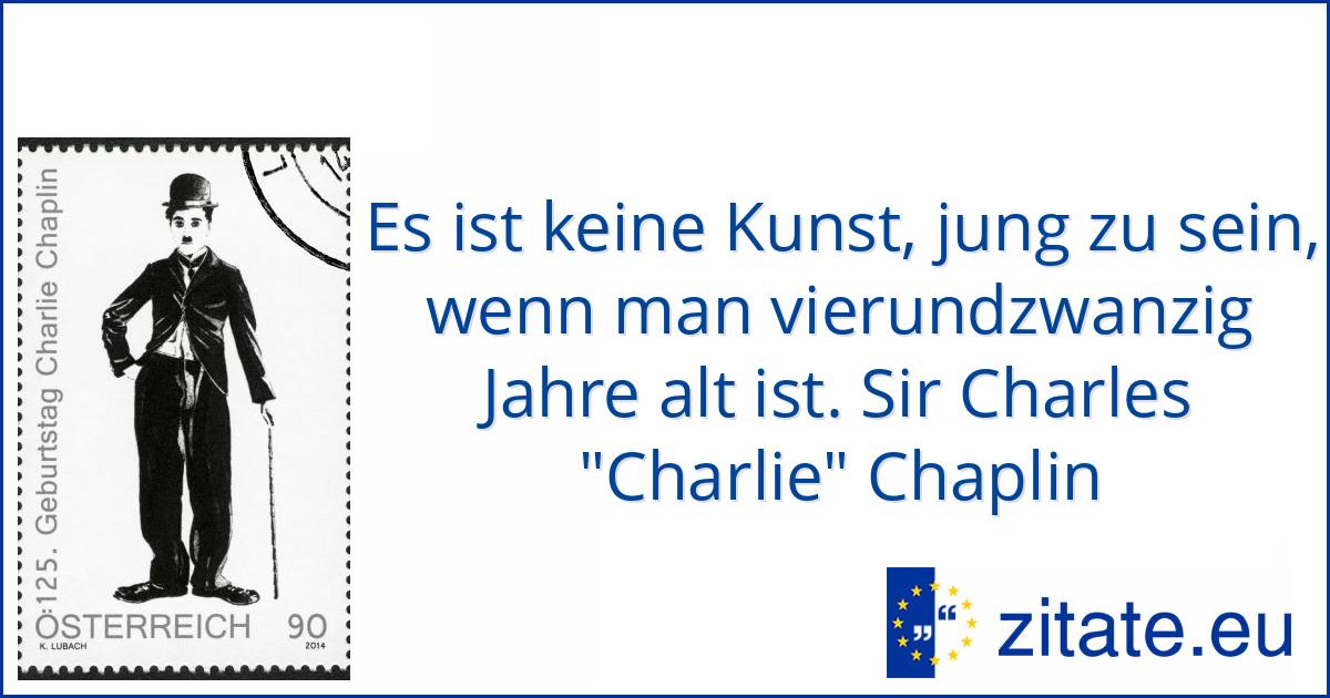 Sir Charles Charlie Chaplin Zitate Eu