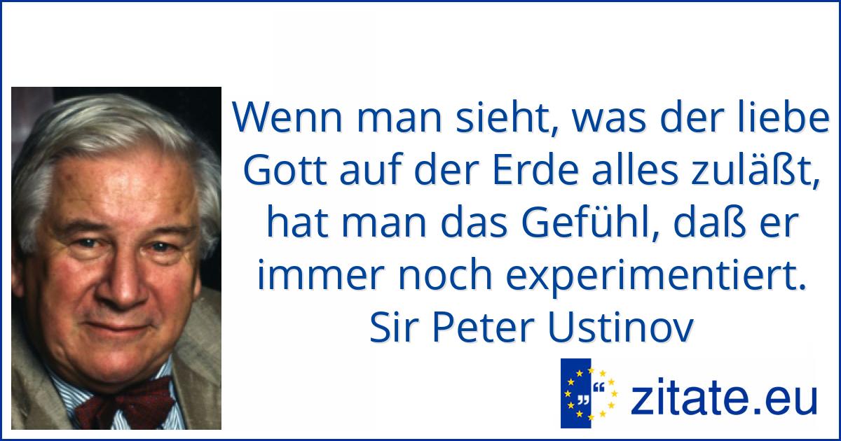 Sir Peter Ustinov Zitate Eu