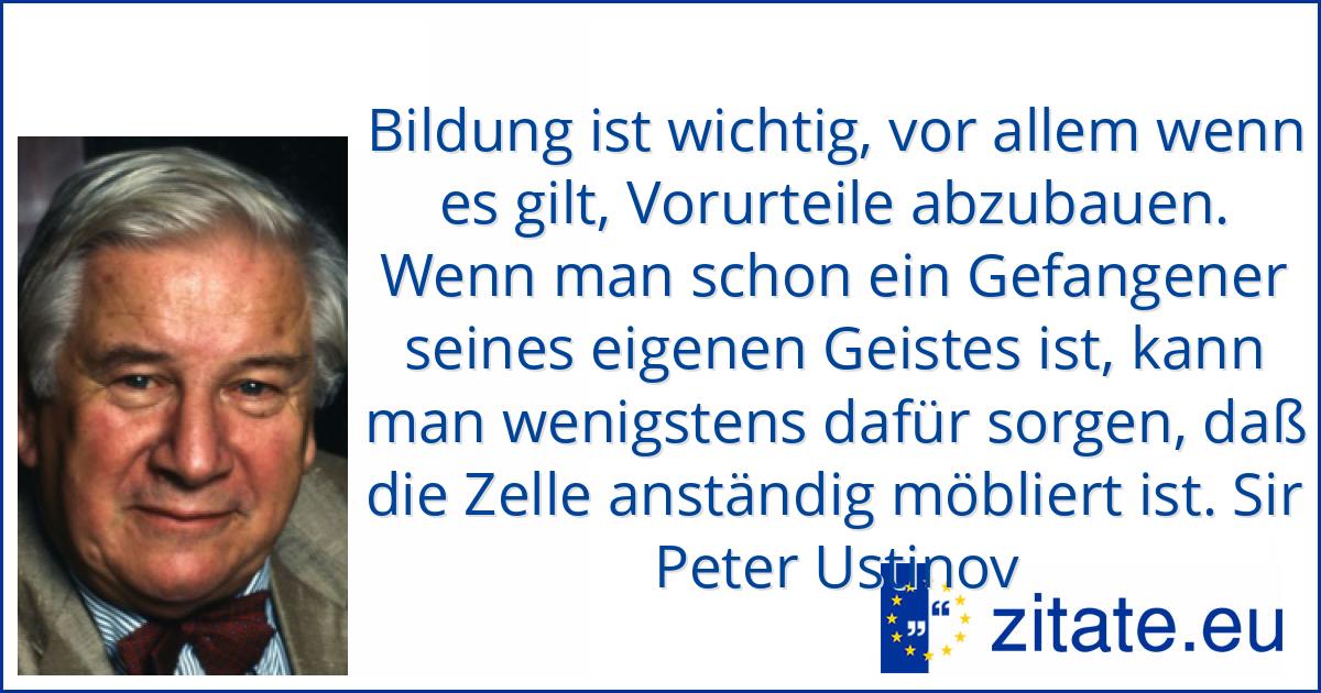 Sir Peter Ustinov Zitate Eu