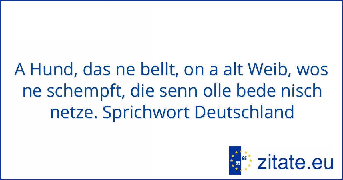 Sprichwort Deutschland zitate.eu