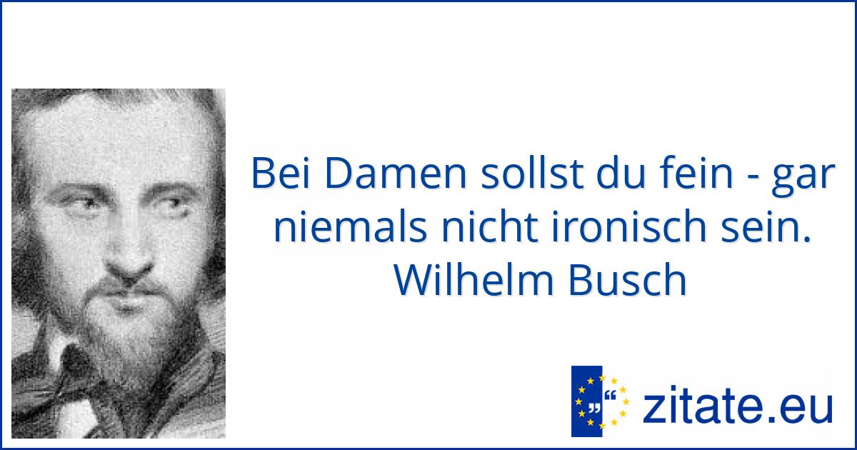 Wilhelm Busch Zitate Eu