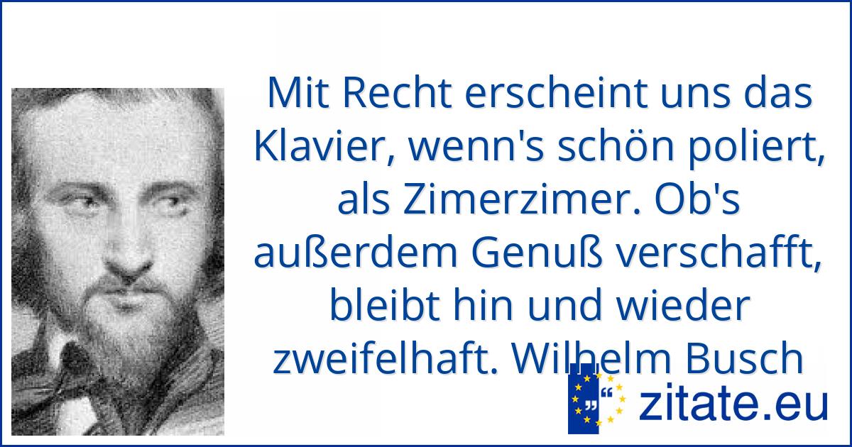 Wilhelm Busch Zitateeu