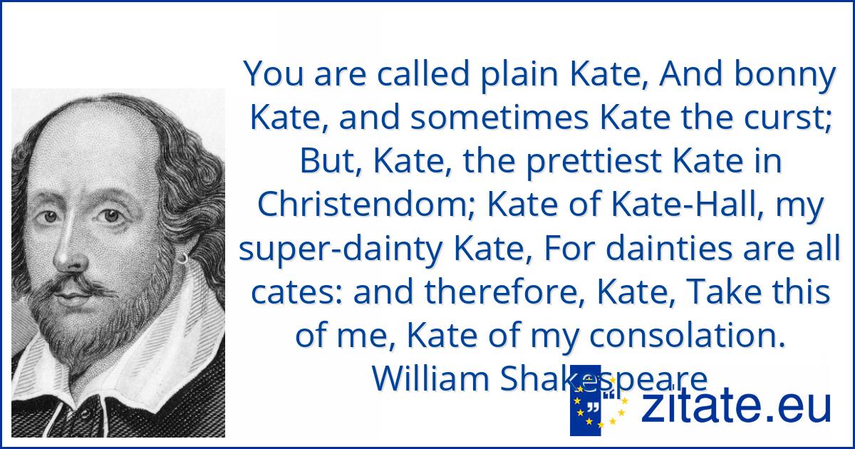 William Shakespeare | zitate.eu