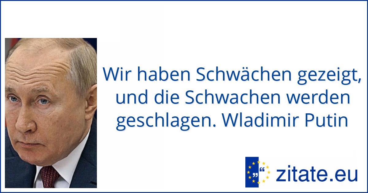 Wladimir Putin | Zitate.eu