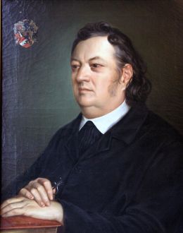 Dr. Justinus Kerner - By Ottavio d'Albuzzi († 1855) [Public domain], via Wikimedia Commons