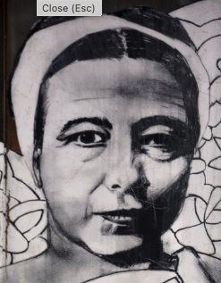 Simone de Beauvoir - meunierd/Shutterstock.com