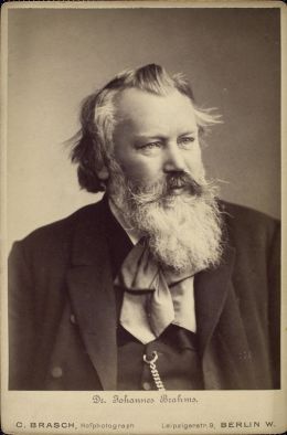 Johannes Brahms - By C. Brasch, Berlin [Public domain], via Wikimedia Commons