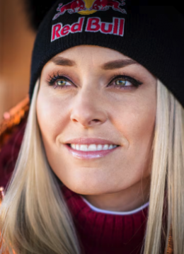 Lindsey Vonn - https://www.redbull.com/at-de/