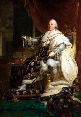 König Ludwig XVIII. - François Gérard [Public domain], via Wikimedia Commons