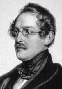 Anastasius Grün - By Josef Kriehuber (1800-1876) [Public domain], via Wikimedia Commons