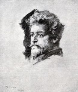 Ludwig Ganghofer - Friedrich August von Kaulbach [Public domain], via Wikimedia Commons