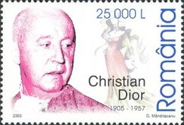 Christian Dior - By Post of Romania [Public domain], via Wikimedia Commons