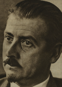 Albert Paris Gütersloh - Aufnahme von Ludwig Schwab um 1930