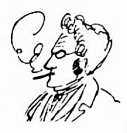 Max Stirner - By Y-Stirner.png: Friedrich Engels derivative work: Amano1 (Y-Stirner.png) [Public domain], via Wikimedia Commons
