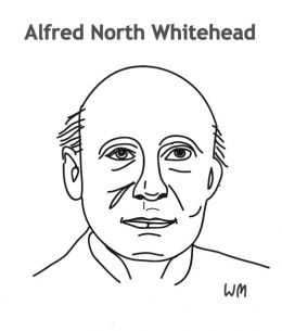 Alfred North Whitehead - By Wernermikus (Own work) [CC BY-SA 4.0 (http://creativecommons.org/licenses/by-sa/4.0)], via Wikimedia Commons
